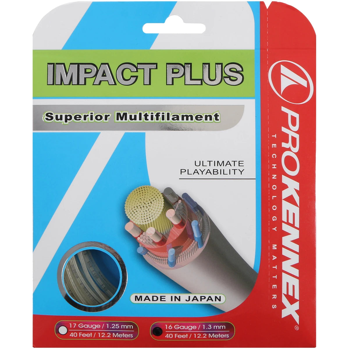 CORDAGE PRO KENNEX IMPACT PLUS (12 METRES)