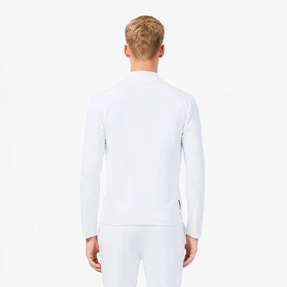SWEAT LACOSTE ESSENTIALS MANCHES LONGUES FULL ZIP