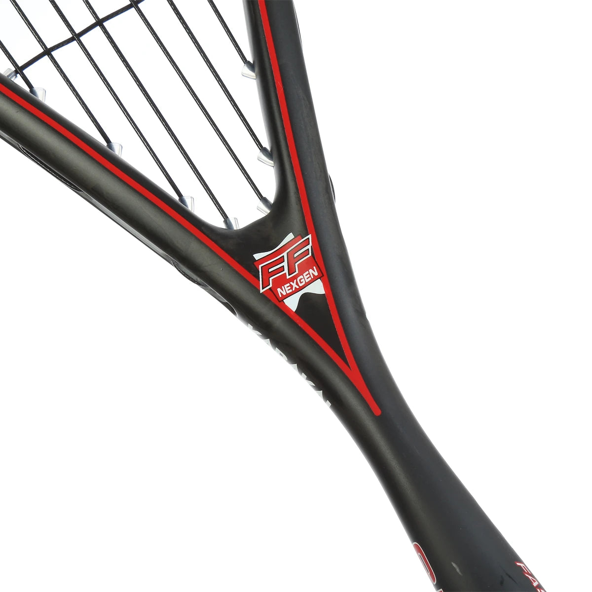 RAQUETTE DE SQUASH KARAKAL SN 90 FF 2.0 NOIRE-ROUGE