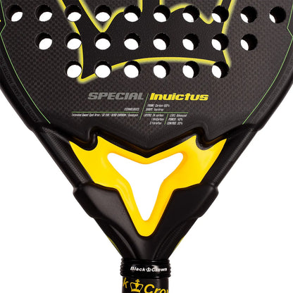 RAQUETTE DE PADEL BLACK CROWN SPECIAL INVICTUS