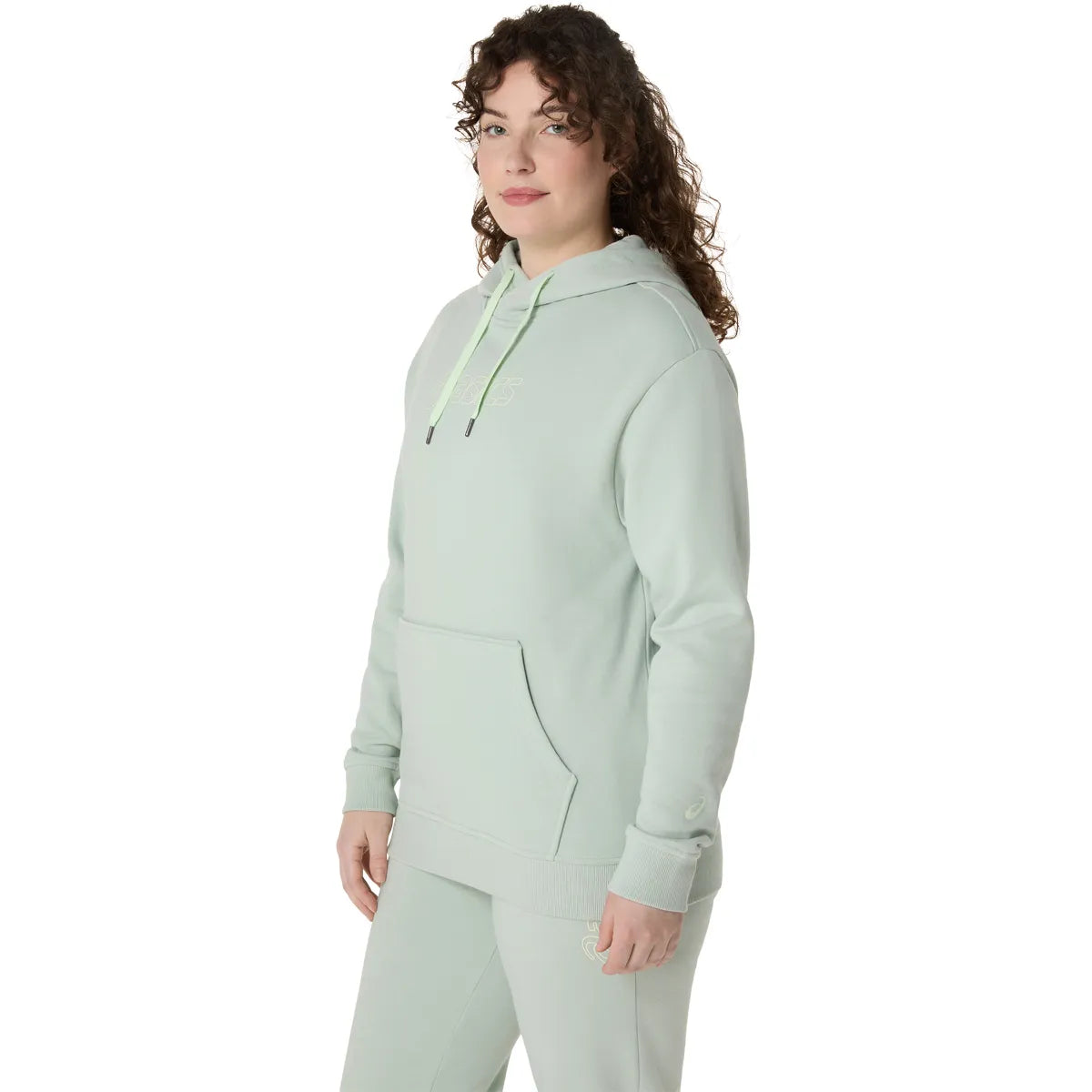 ASICS WOMEN'S TRAINING HOODED FLEECE SWEATSHIRT