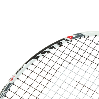 BADMINTONSCHLÄGER FELET KISONA 21 SCHWARZ/WEISS (BESAITET)