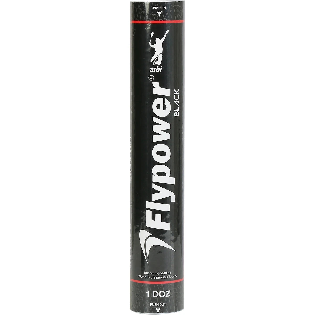VOLANTS DE BADMINTON PLUMES FLYPOWER BLACK