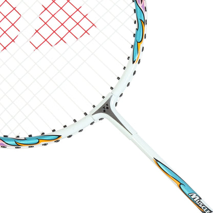 YONEX MP2 SENIOR WHITE-RED BADMINTON RACKET (STRUNG)