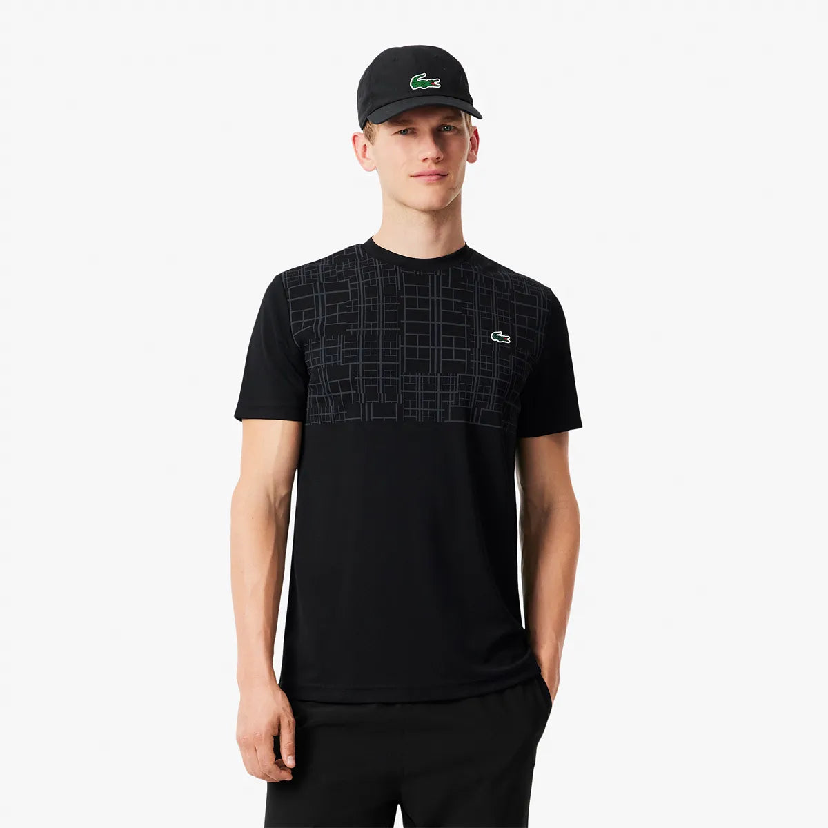 T-SHIRT LACOSTE DJOKOVIC FAN  NEW YORK