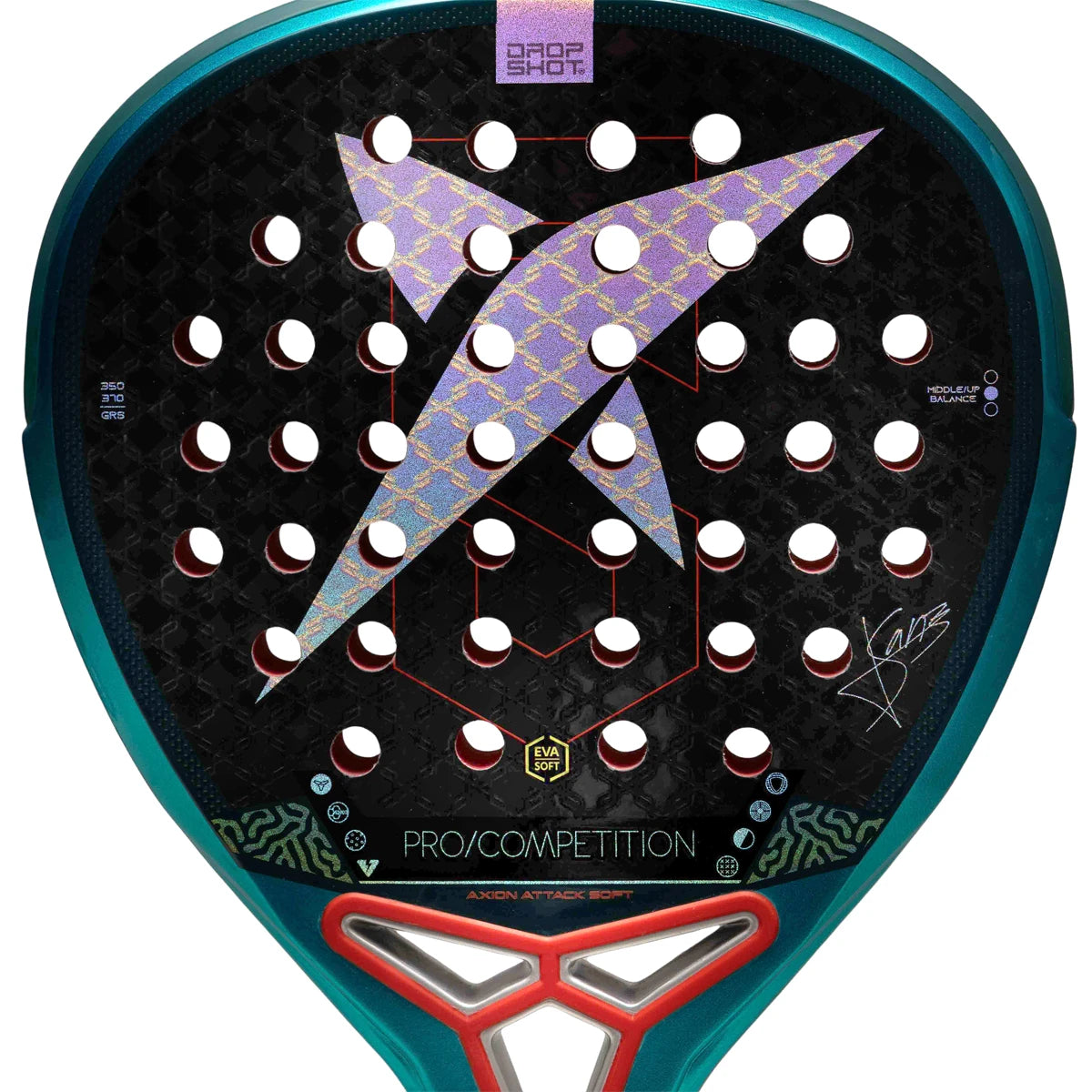 RAQUETTE PADEL DROP SHOT AXION ATTACK SOFT