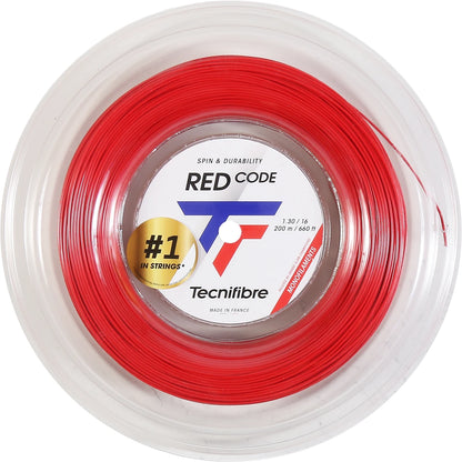 TECNIFIBRE PRO RED CODE REEL (200 METRES)