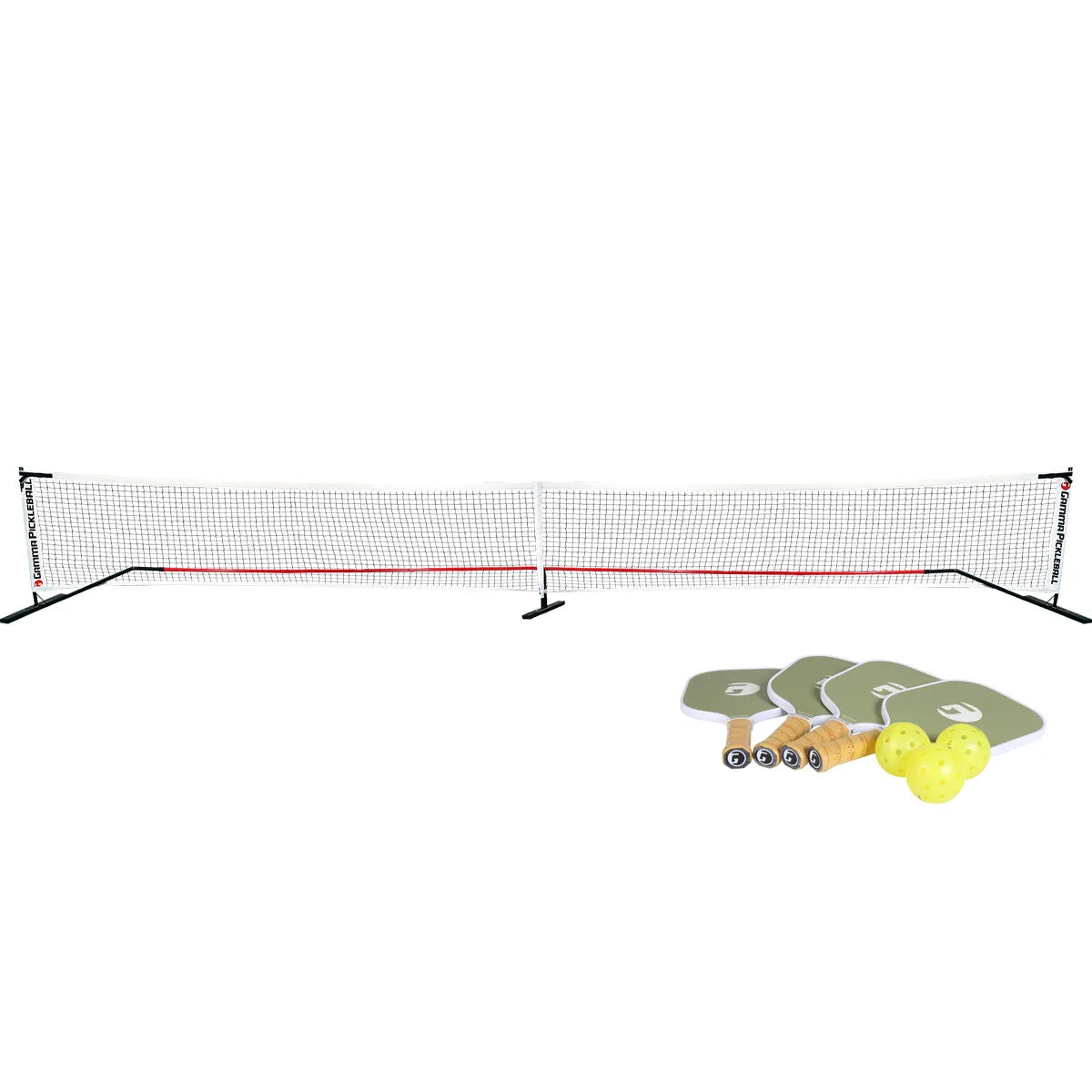 KIT SCHLÄGER + PICKLEBALL-NETZ GAMMA FÜR SCHULE, UNIVERSITÄT UND VEREIN