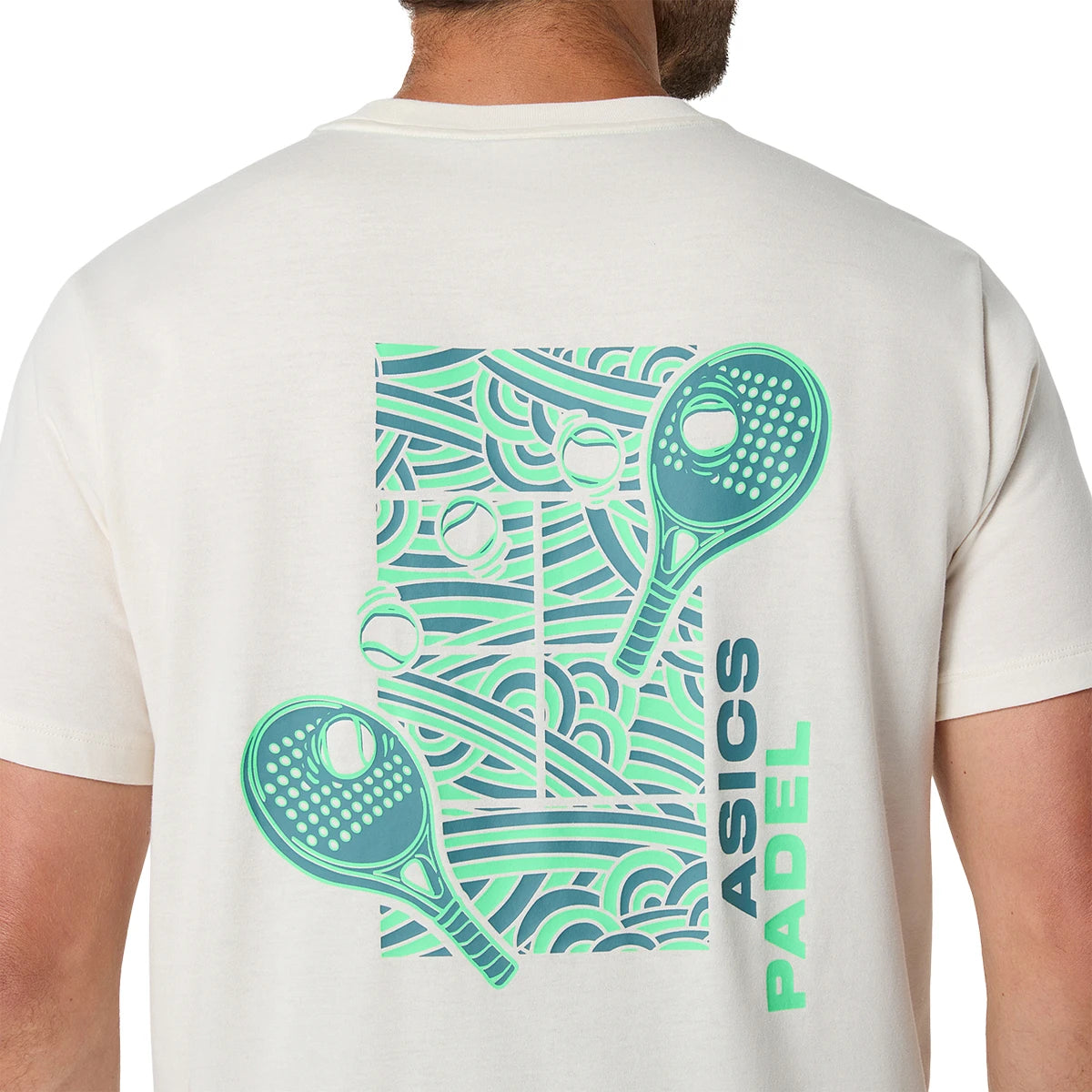 T-SHIRT ASICS PADEL COURT GRAPHIC