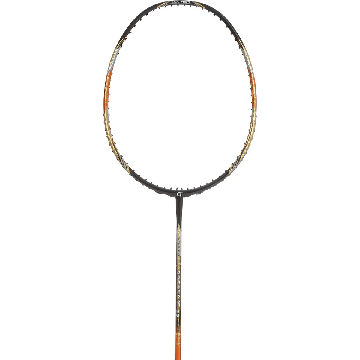 RAQUETTE DE BADMINTON APACS FEATHER WT 55 8U BLACK/ORANGE