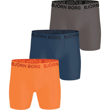 PACK DE 3 BOXERS BJORN BORG SPORTS MICROFIBRE