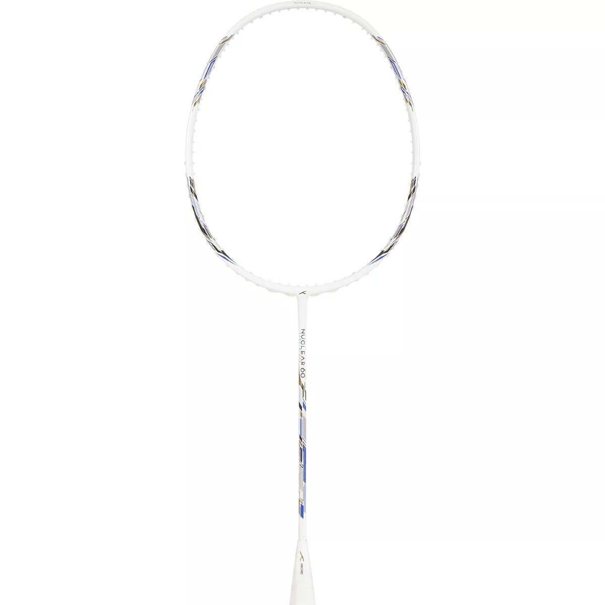 RAQUETTE DE BADMINTON HUNDRED NUCLEAR 60 WHITE-BLUE-BLACK