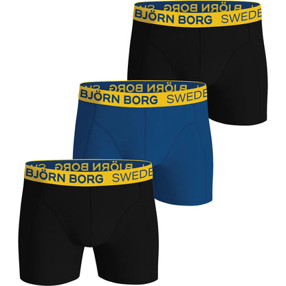 PACK 3 BOXERS BJORN BORG COTON STRETCH