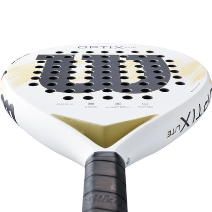 RAQUETTE DE PADEL WILSON OPTIX V2 LITE WHITE