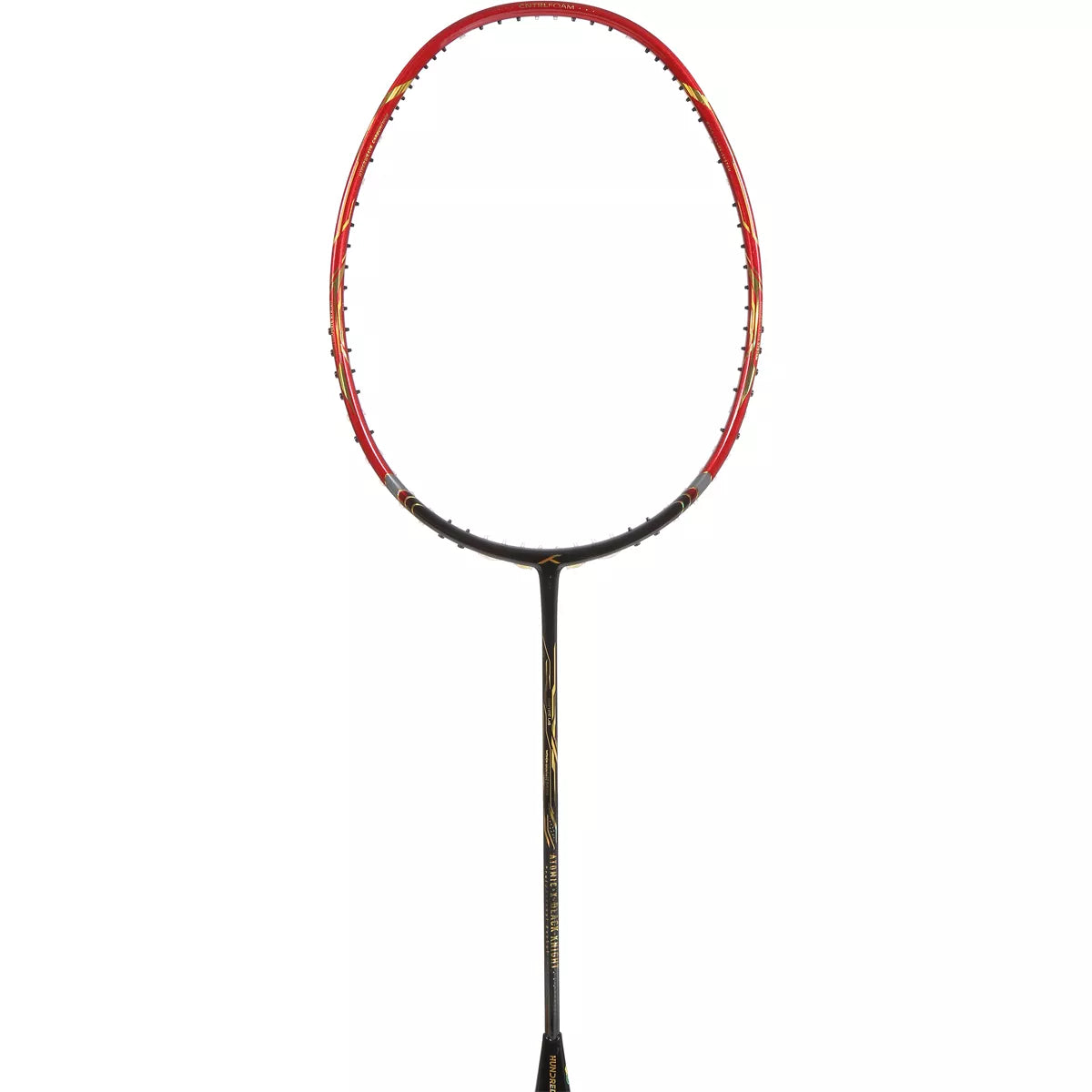 RAQUETTE DE BADMINTON HUNDRED ATOMIC X BLACK KNIGHT BLACK-RED