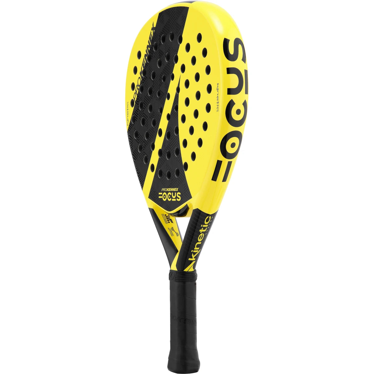 RAQUETTE PADEL PRO KENNEX  KINETIC FOCUS YELLOW