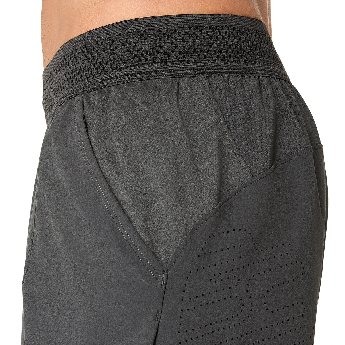 SHORT ASICS MATCH LASER CUT 7IN