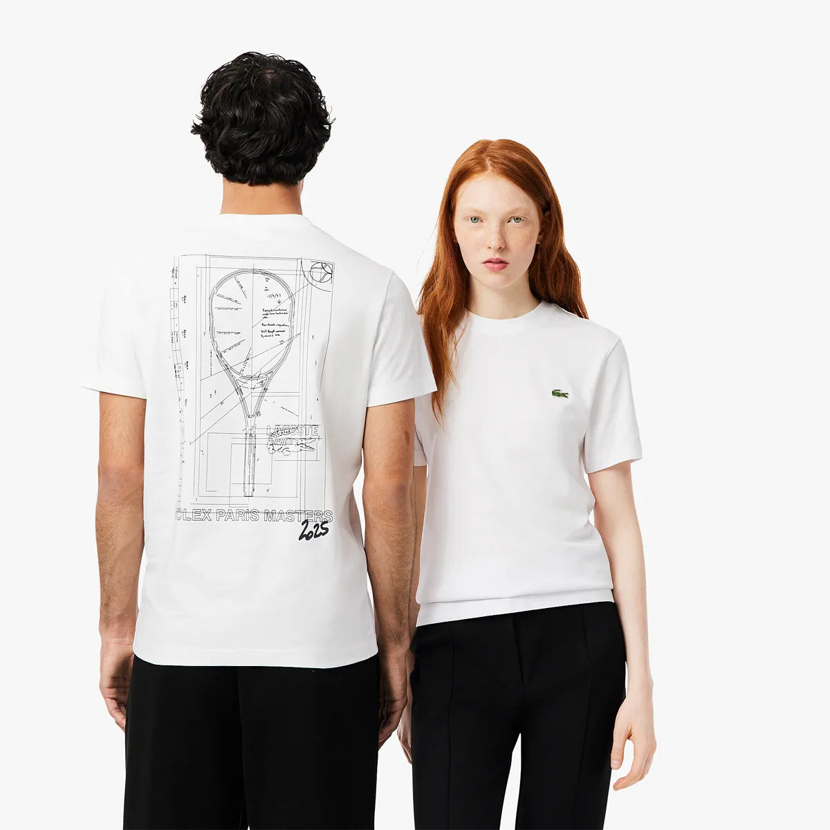 T-SHIRT LACOSTE ROLEX PARIS MASTERS