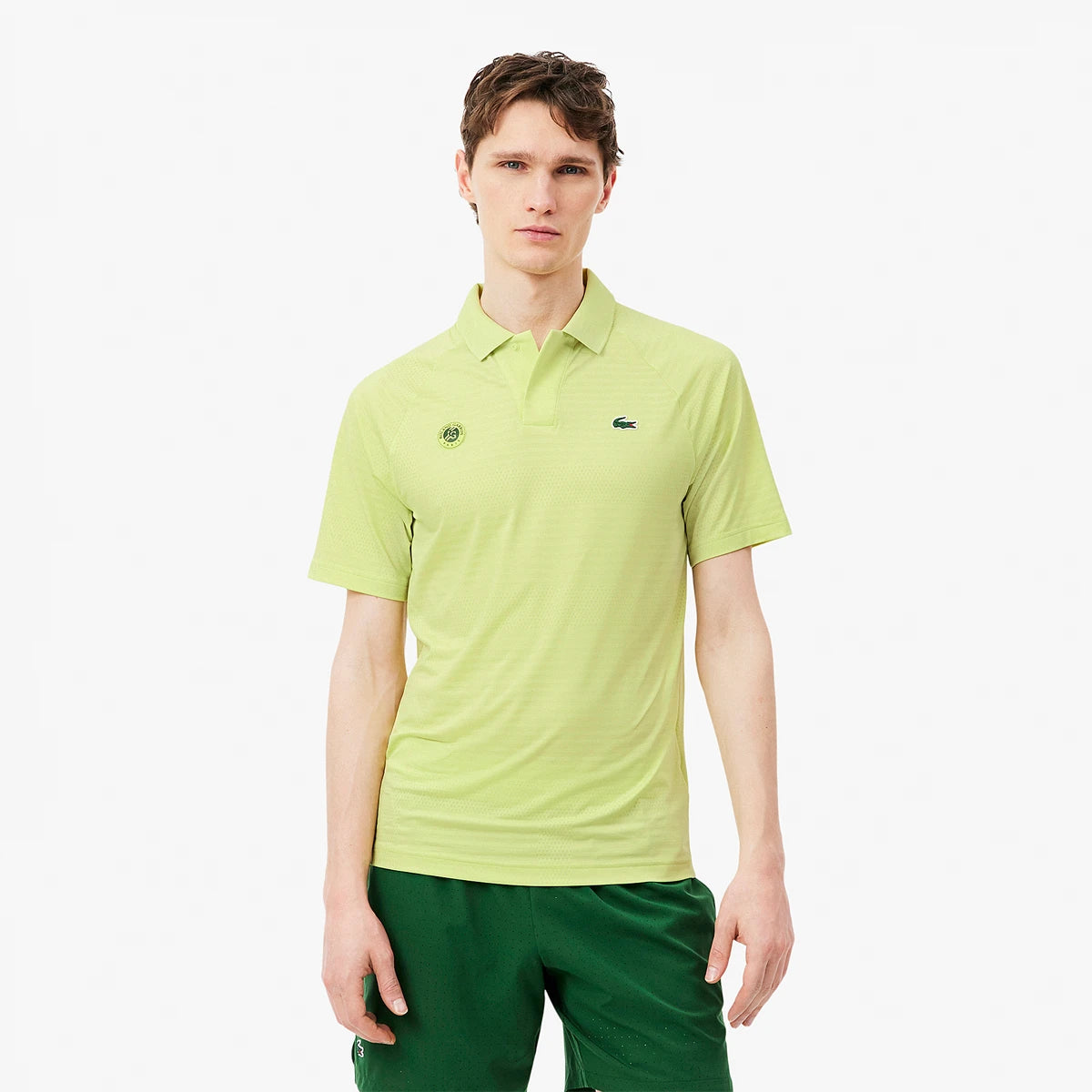 POLO LACOSTE SPIELER AUF DEM PLATZ GRAFISCH