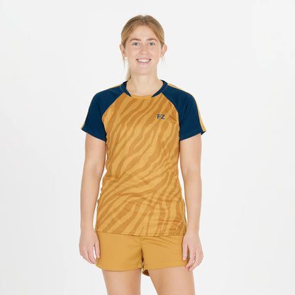 T-SHIRT FZ FORZA FEMME PR2505 S/S MUSTARD GOLD
