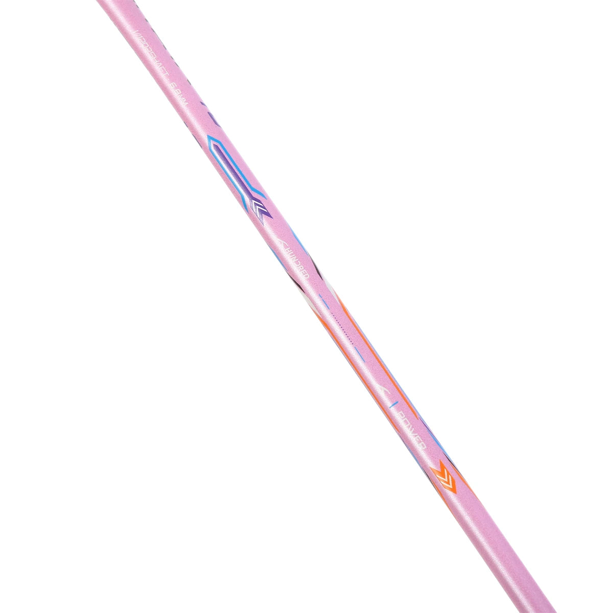 BADMINTONSCHLÄGER HUNDRED NITRIX 10 (5U) (GESAITET)
