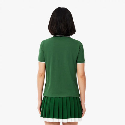 POLO LACOSTE FEMME HERITAGE