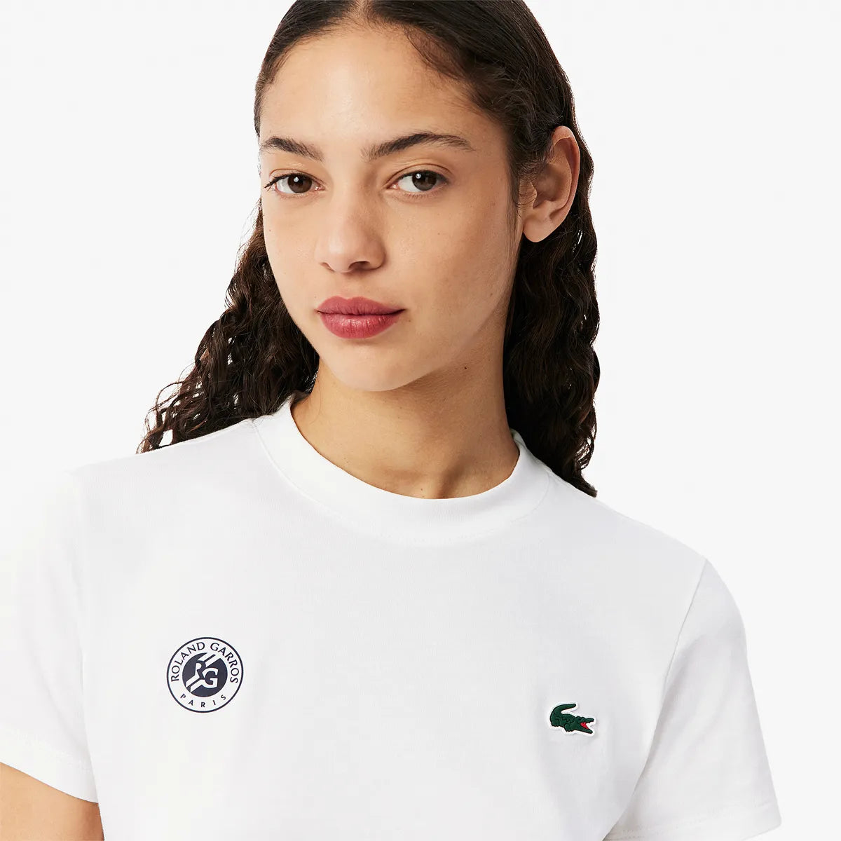 T-SHIRT LACOSTE FEMME ROLAND-GARROS