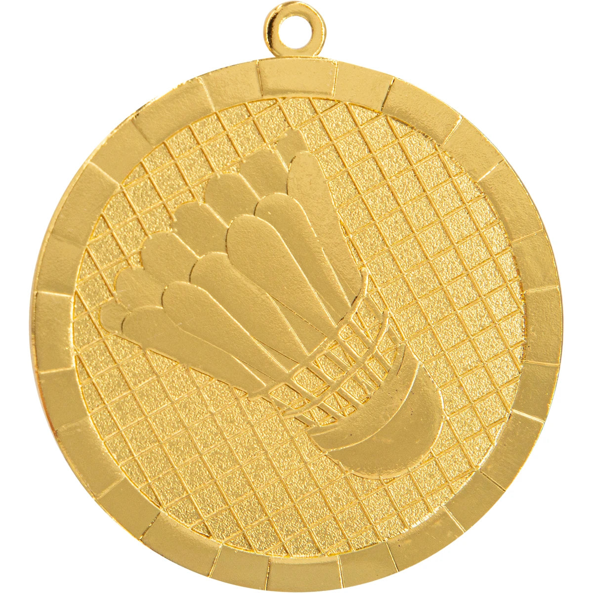 MEDAILLE GESCHLAGEN EISEN DURCHM. 5CM BADMINTON