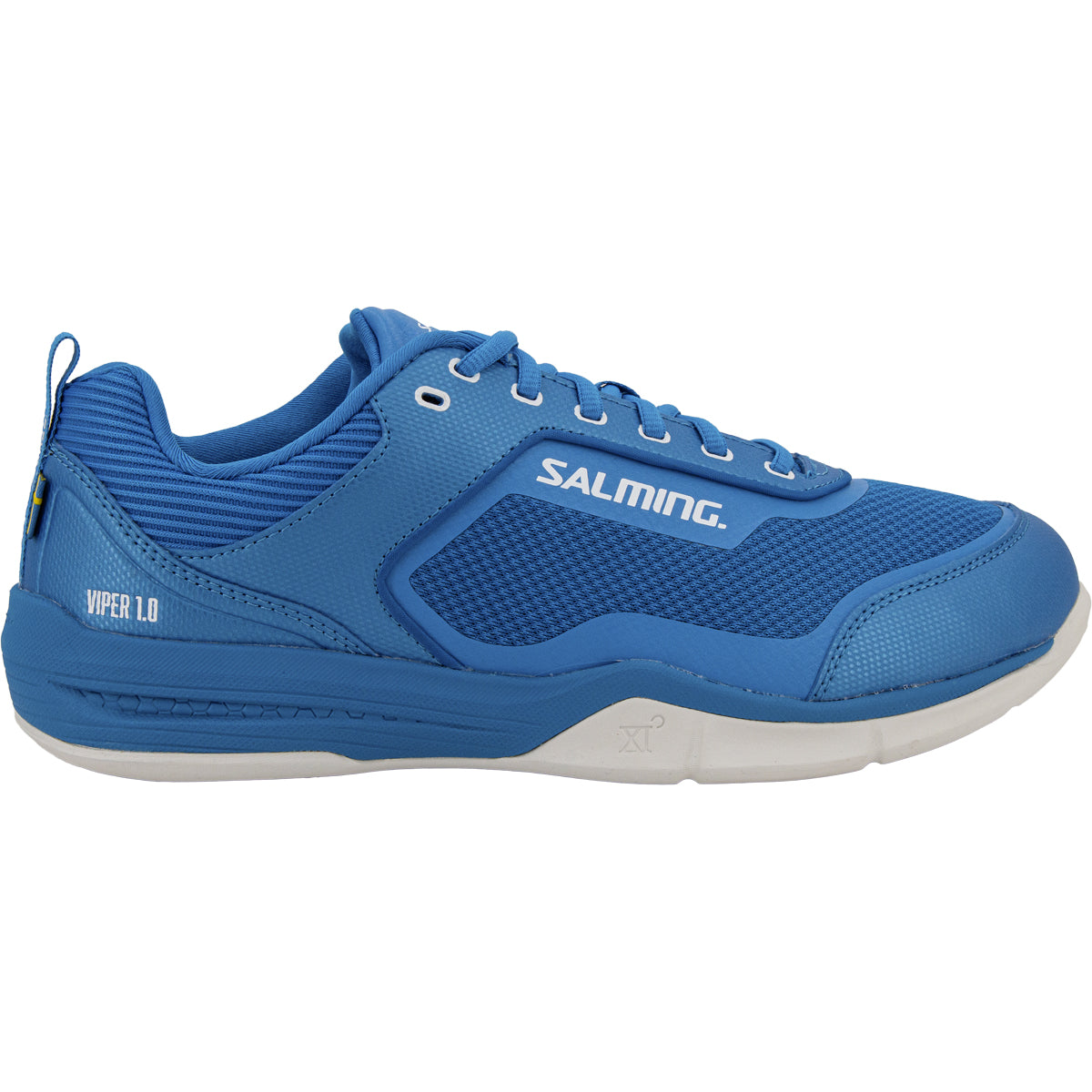 CHAUSSURES SALMING HOMME INDOOR VIPER 1.0 BLEU/BLANC