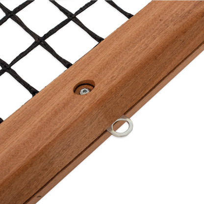DOUBLE STRUCTURE WOOD SWEEPING NET 2 M / 1.50 M