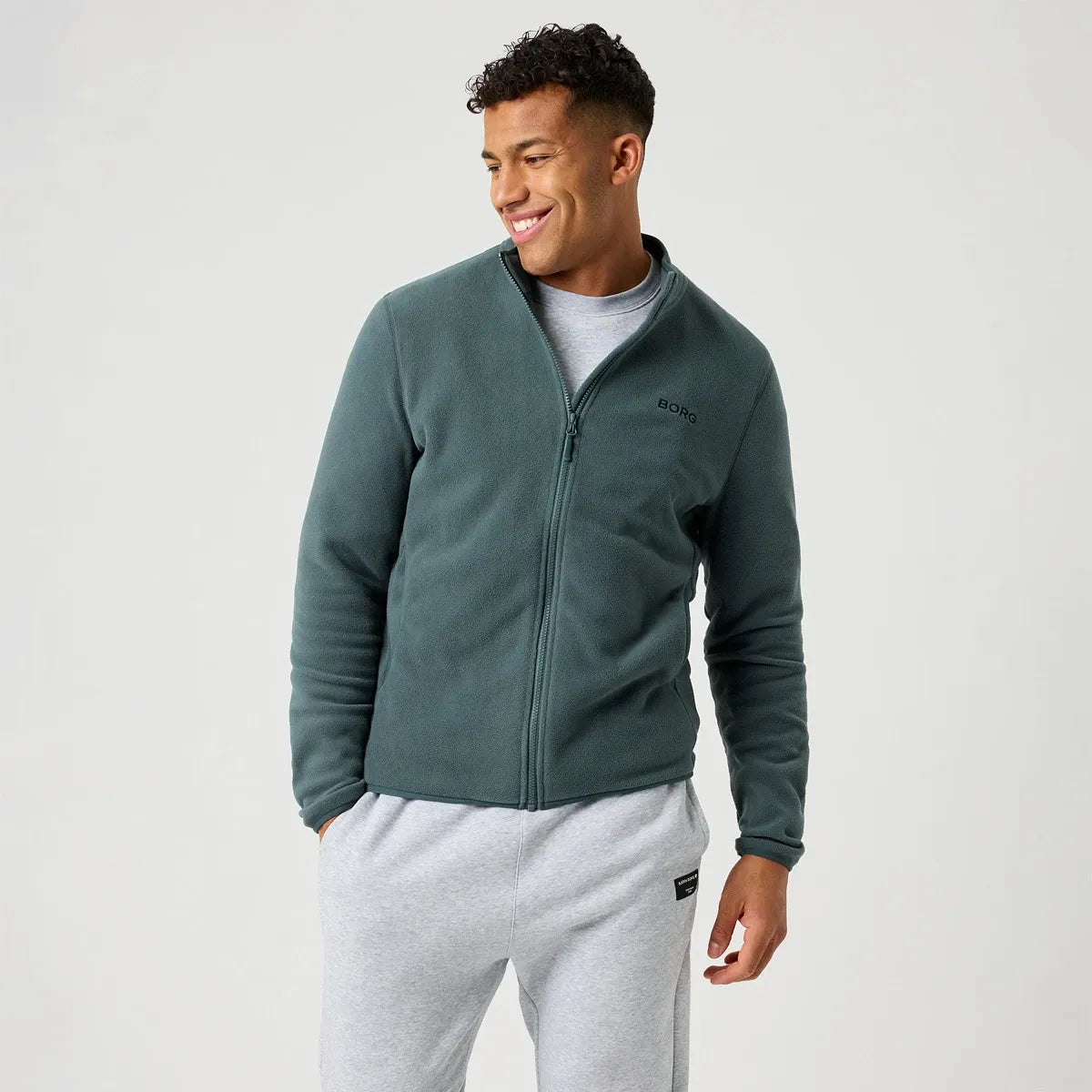 BJORN BORG SWEATSHIRT MIT VOLLEM REISSVERSCHLUSS