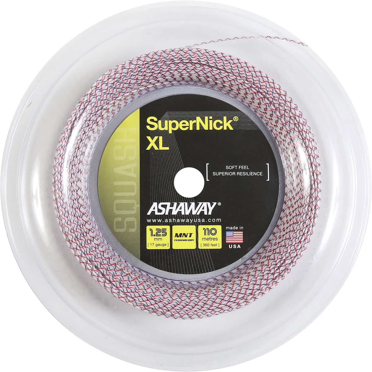 BOBINE SQUASH ASHAWAY SUPERNICK XL (110 METRES)