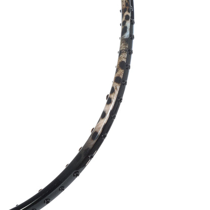BADMINTONSCHLÄGER FLEX POWER STEALTHY LEOPARD 5U (OHNE BESAITUNG)