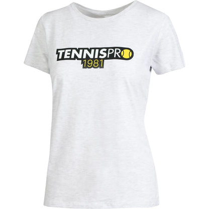 T-SHIRT TENNISPRO FEMME LOGO