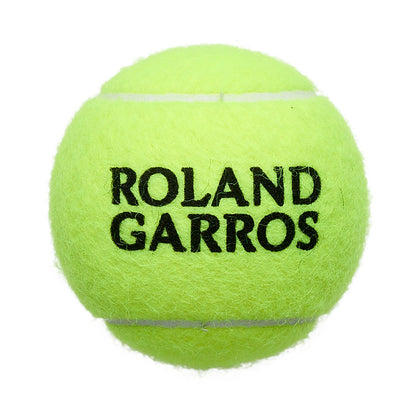 ROHR MIT 4 WILSON ROLAND GARROS ALL COURT BÄLLEN