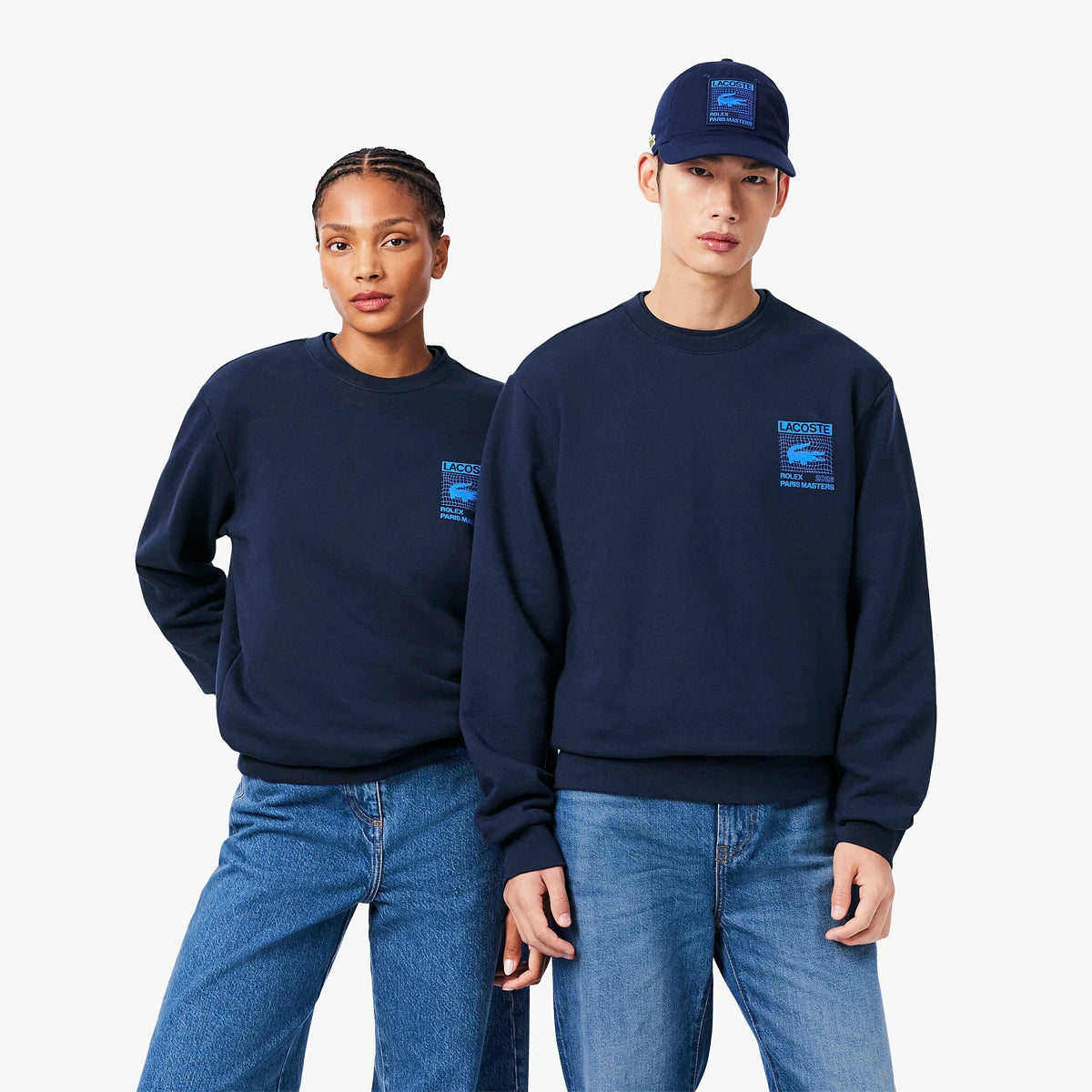 LACOSTE ROLEX PARIS MASTERS GRAPHIC SWEAT