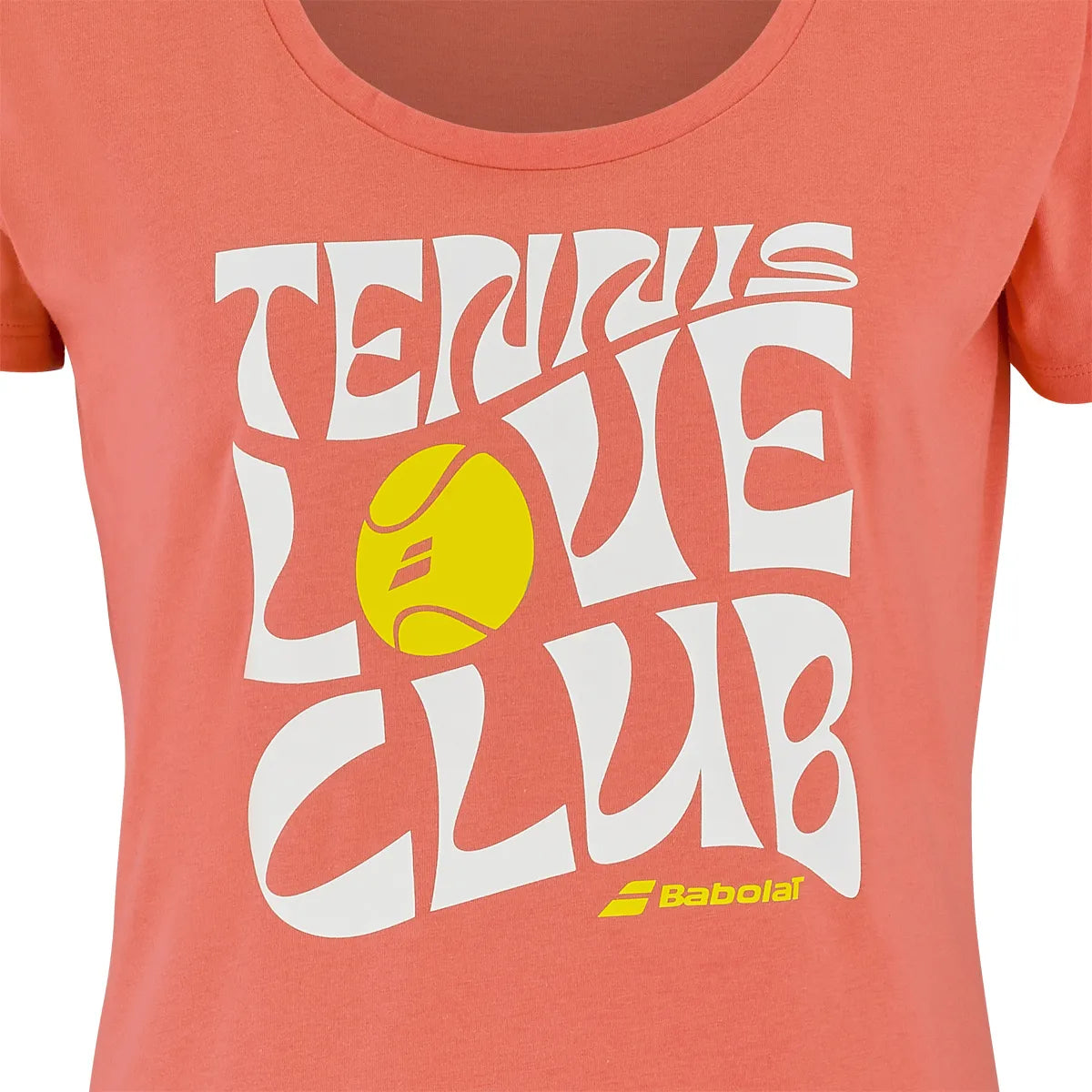 T-SHIRT BABOLAT DAMEN EXERCISE MESSAGE