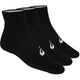 3 PAIRES DE CHAUSSETTES ASICS QUARTER (ANKLE)
