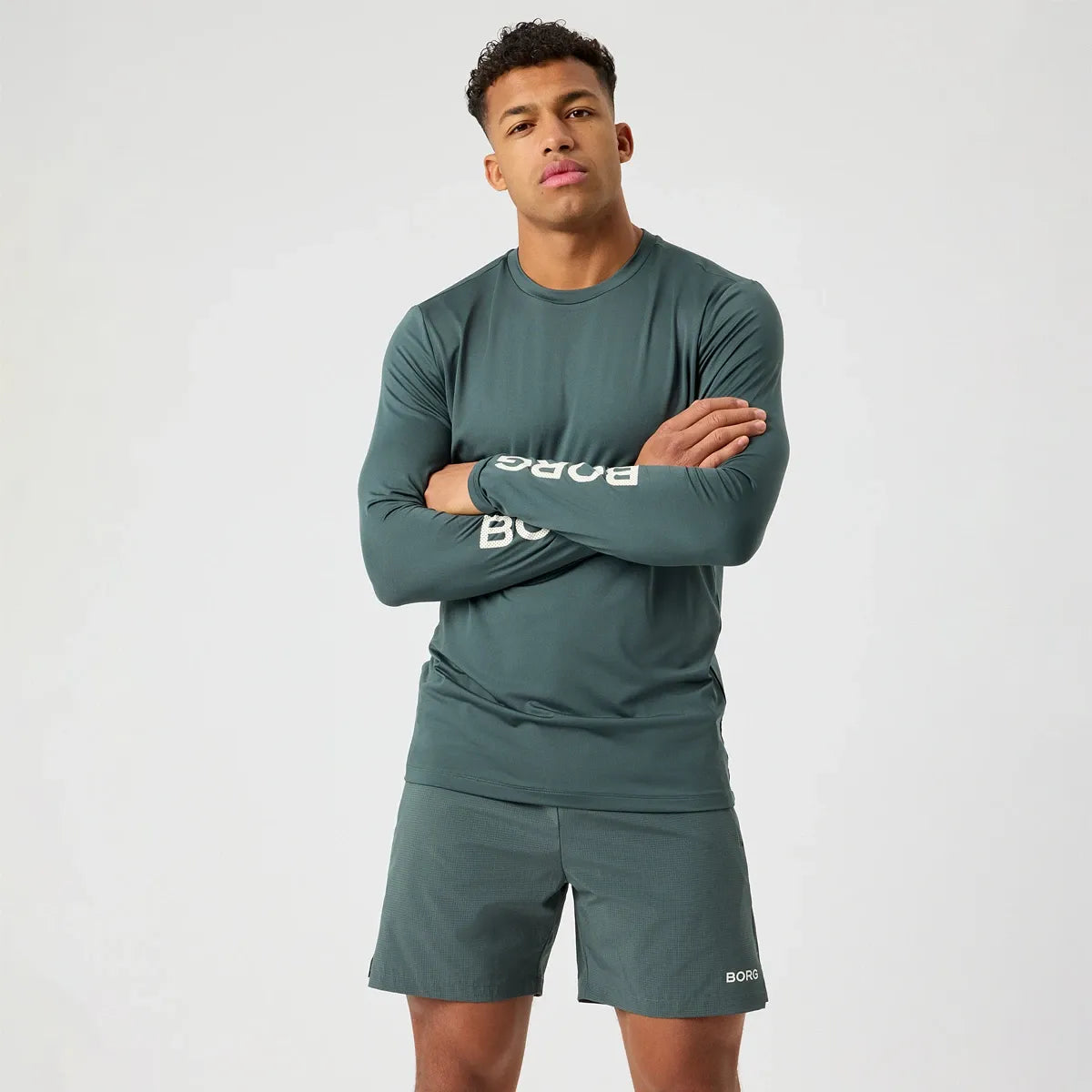 T-SHIRT BJORN BORG MANCHES LONGUES