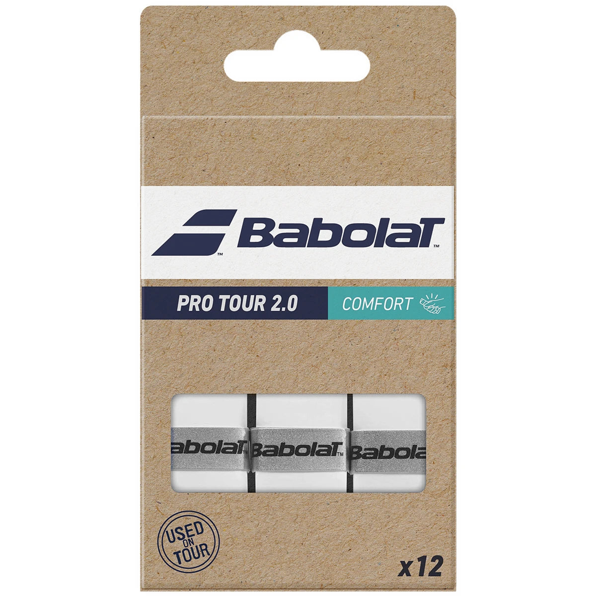 BABOLAT PRO TOUR 2.0 OVERGRIPS x12