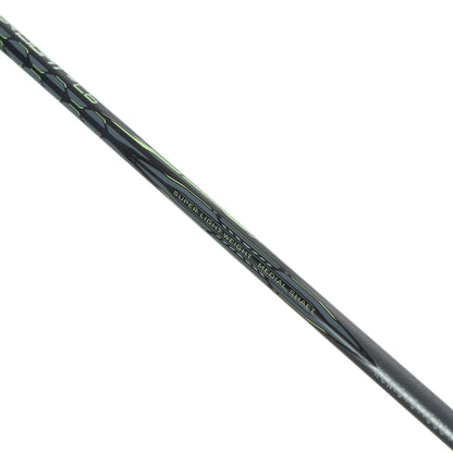 BADMINTONSCHLÄGER KAWASAKI SUPER LIGHT L6 SCHWARZ GRÜN (OHNE BESAITUNG)