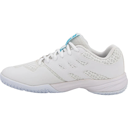 CHAUSSURES YONEX FEMME INDOOR PC CASCADE ACCEL WIDE WHITE/SKY BLUE