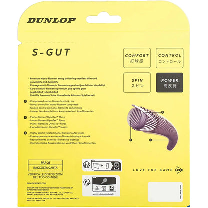 CORDAGE DUNLOP ATP S-GUT (12 METRES)