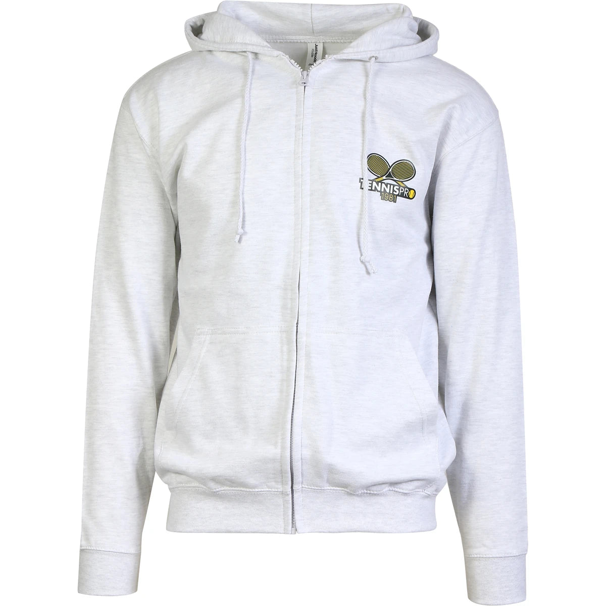 UNISEX TENNISPRO SWEATSHIRT MIT KAPUZE UND VOLLEM REISSVERSCHLUSS