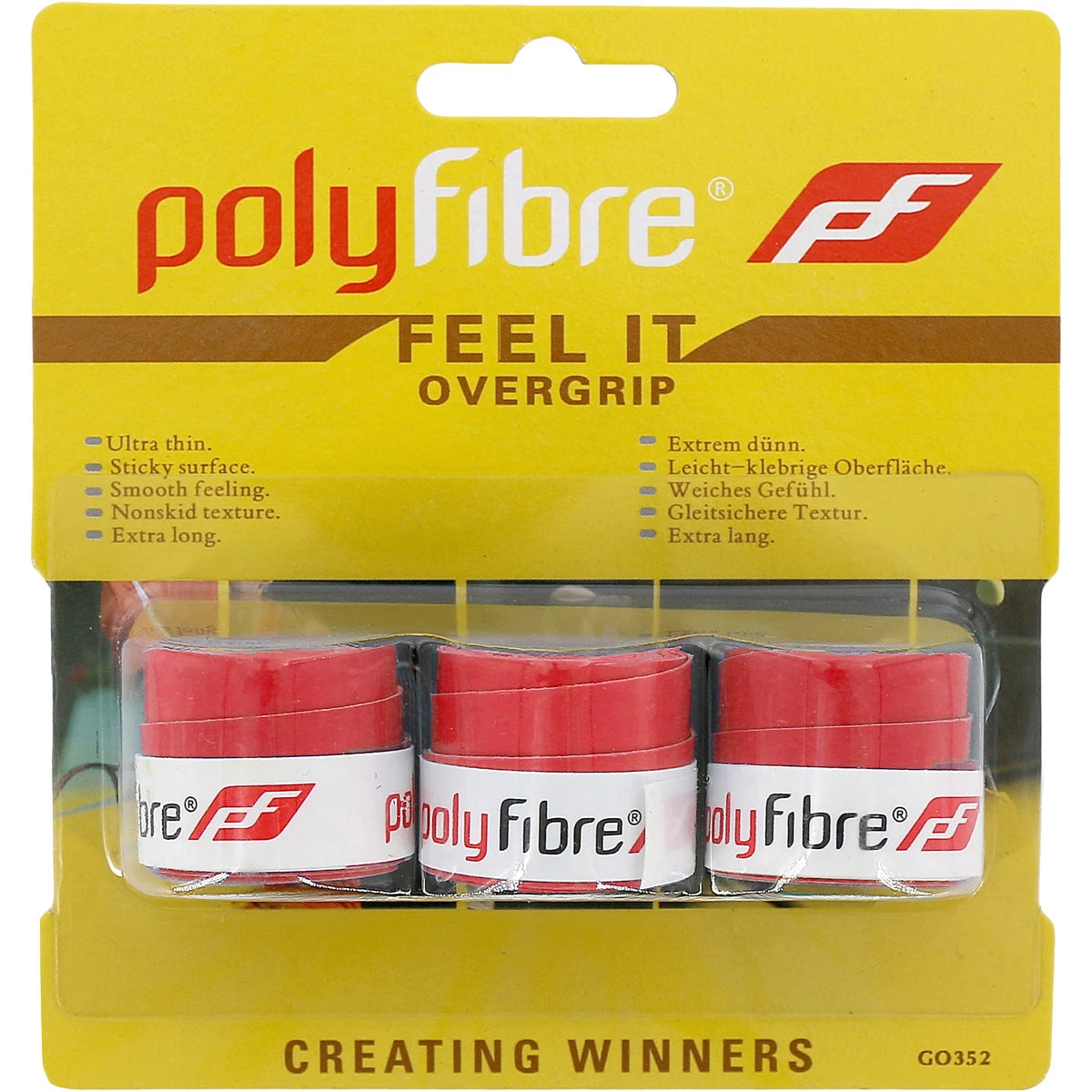 SURGRIPS POLYFIBRE FEEL IT x3