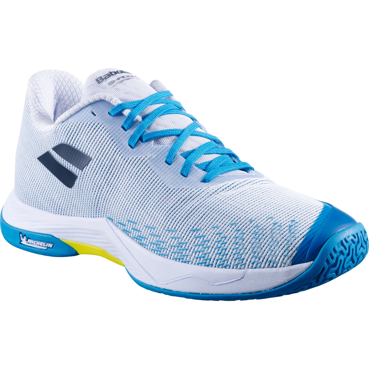 CHAUSSURES BABOLAT HOMME INDOOR SHADOW SPIRIT 2 WHITE/BLUE