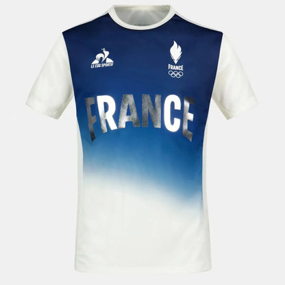 T-SHIRT LE COQ SPORTIF JUNIOR FRANKREICH OLYMPISCHE LEISTUNG