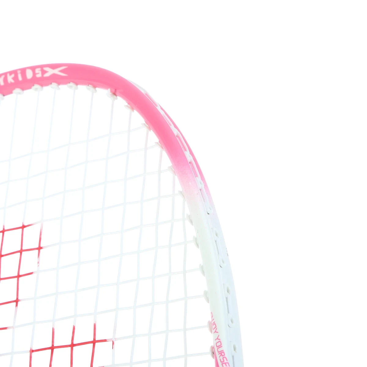 SET MIT 2 BADMINTONSCHLÄGERN KAWASAKI HAPPY KIDS 605 JR