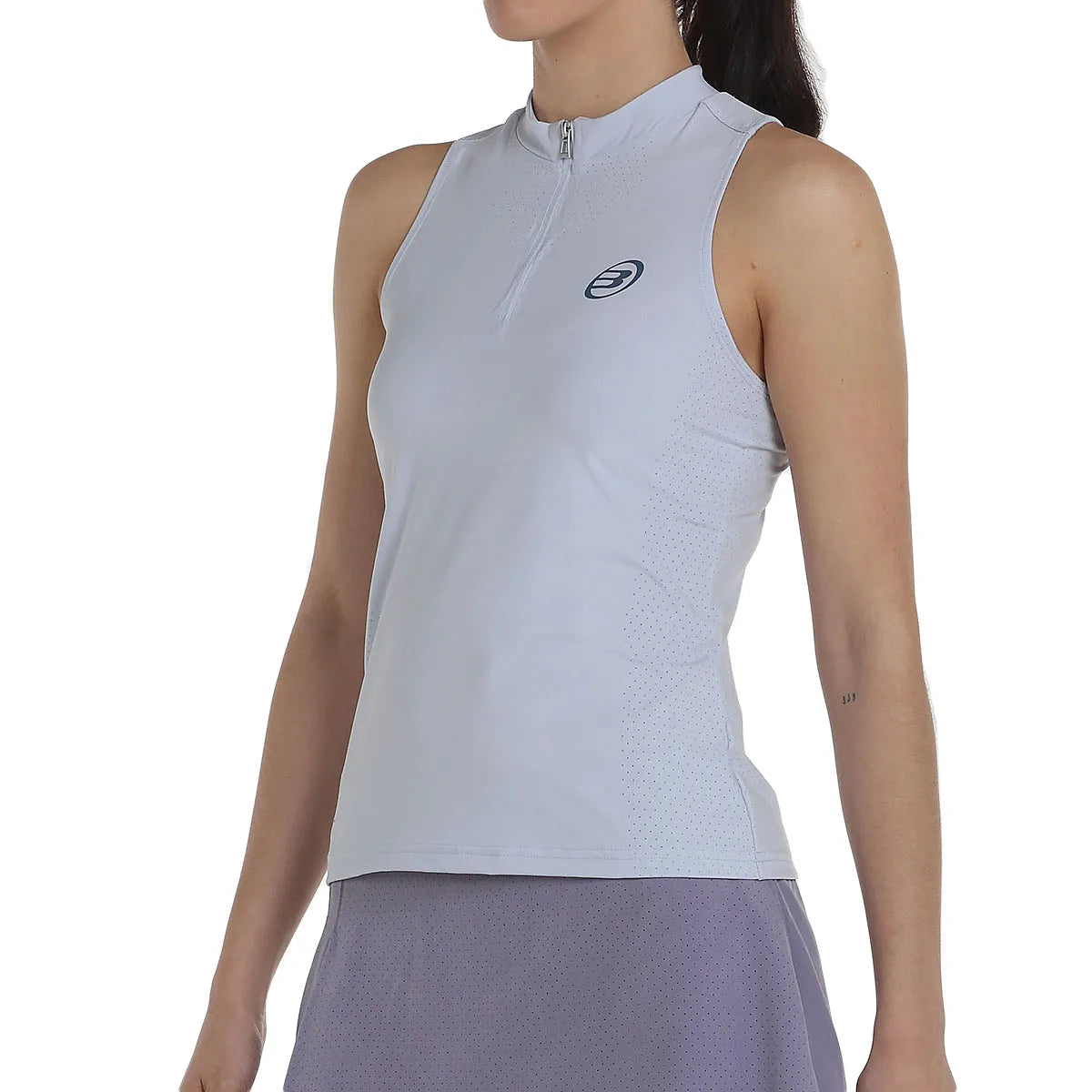 DEBARDEUR BULLPADEL FEMME PURE COLOR 1/4 ZIP OUROL