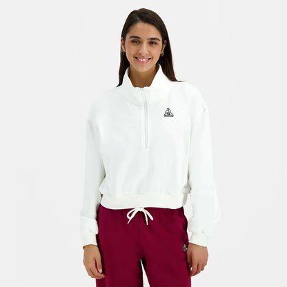 SWEAT LE COQ SPORTIF DAMEN HERITAGE 1/2 REISSVERSCHLUSS